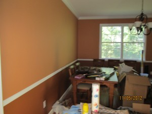 Brookfield Painted Dining Room "After" picture